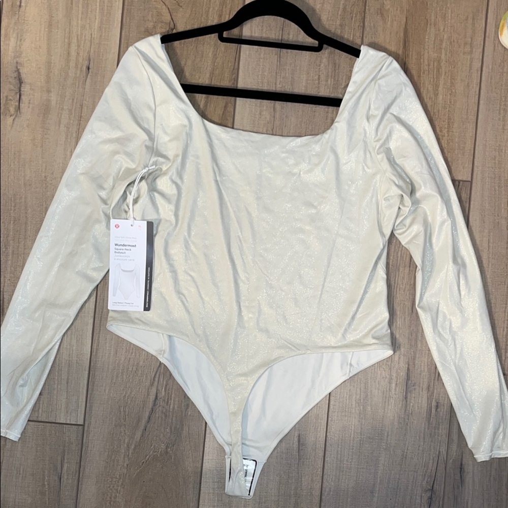 Lululemon Wundermost Square-Neck Bodysuit Women’s XL